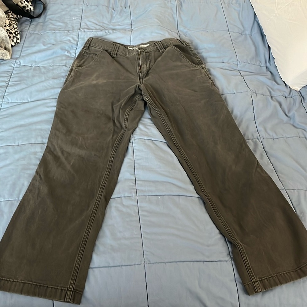Carhartt Rugged Flex Relaxed Fit Canvas 5-Pocket Work Pant 32x32